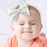 Baby Headband for Baby Hair Accessories for infant (White)